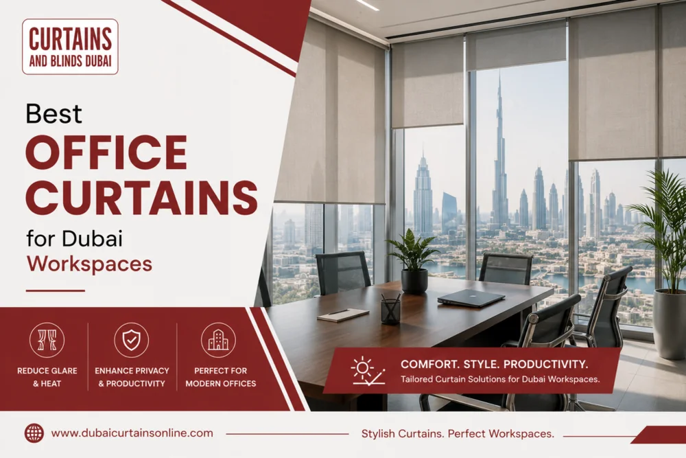 Best Office Curtains for Dubai Workspaces