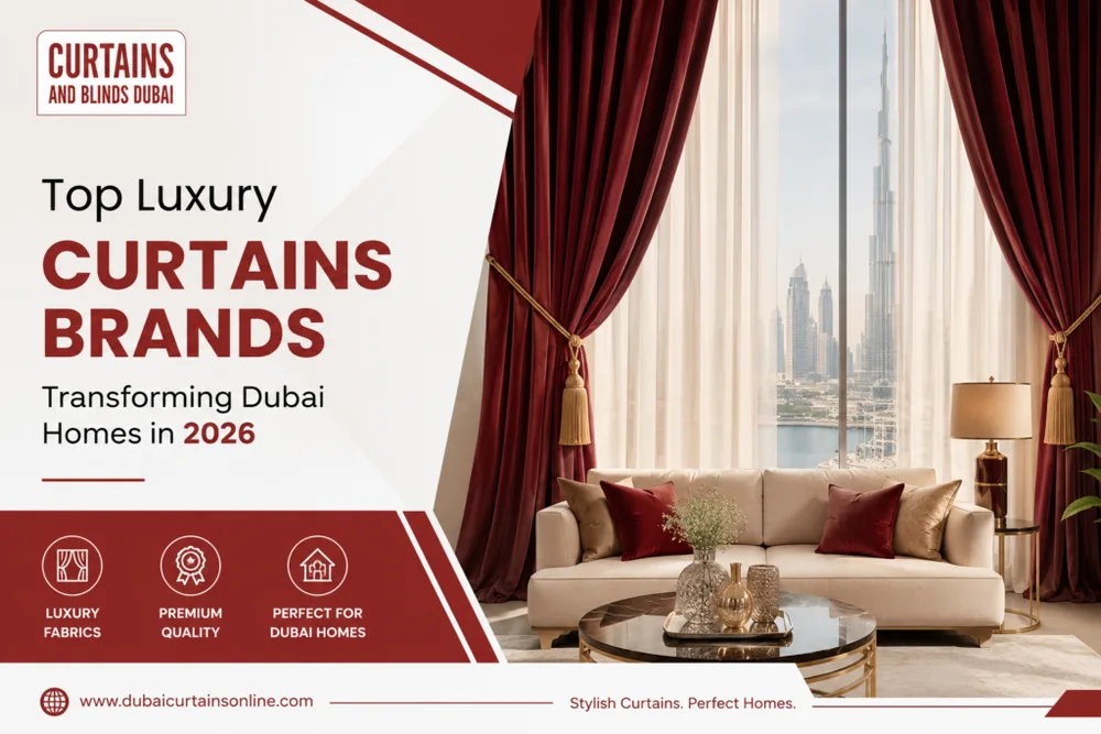 Top Luxury Curtains Brands Transforming Dubai Homes in 2026