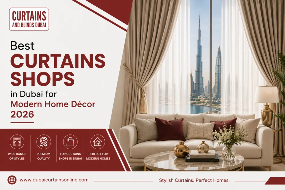 Best Curtains Shops in Dubai for Modern Home Décor 2026