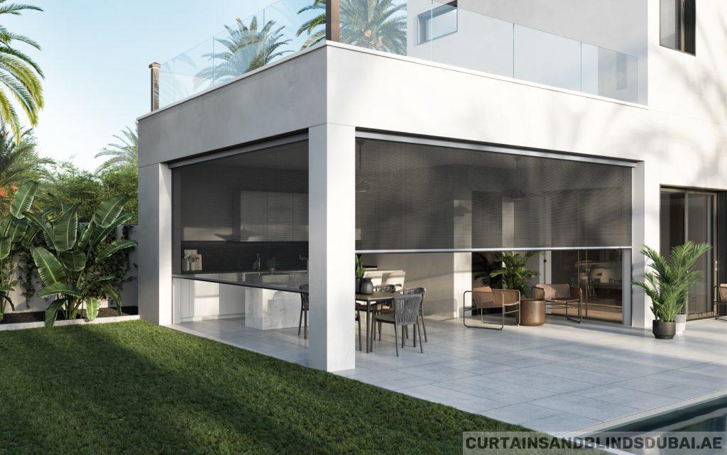 Buy Best Motorized Outdoor Shades in Dubai Latest Collection!