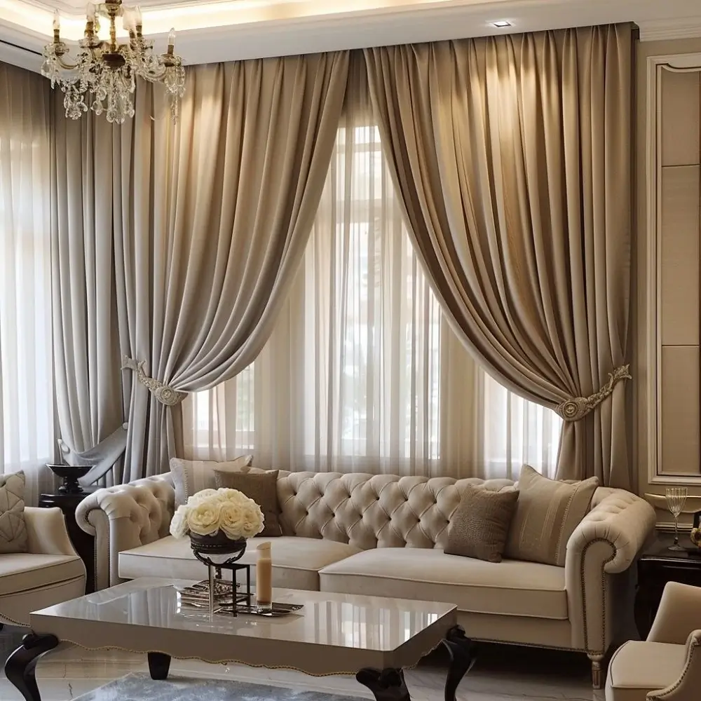living room curtains