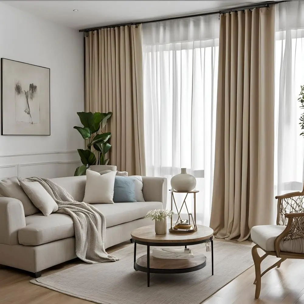 living room curtains