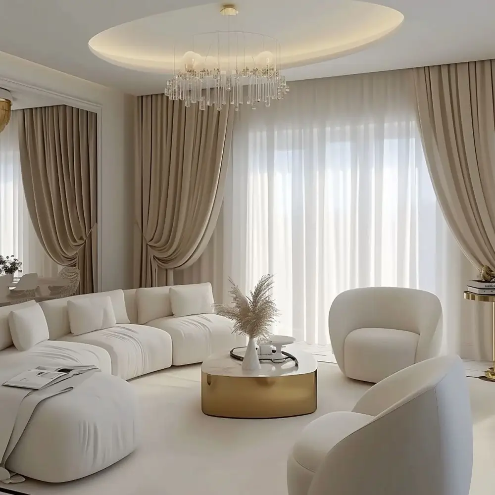 living room curtains