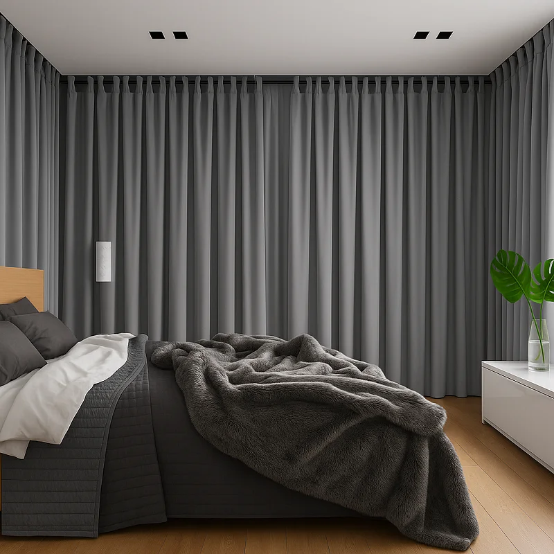 Blackout Loop Curtains Blackout Loop Curtains