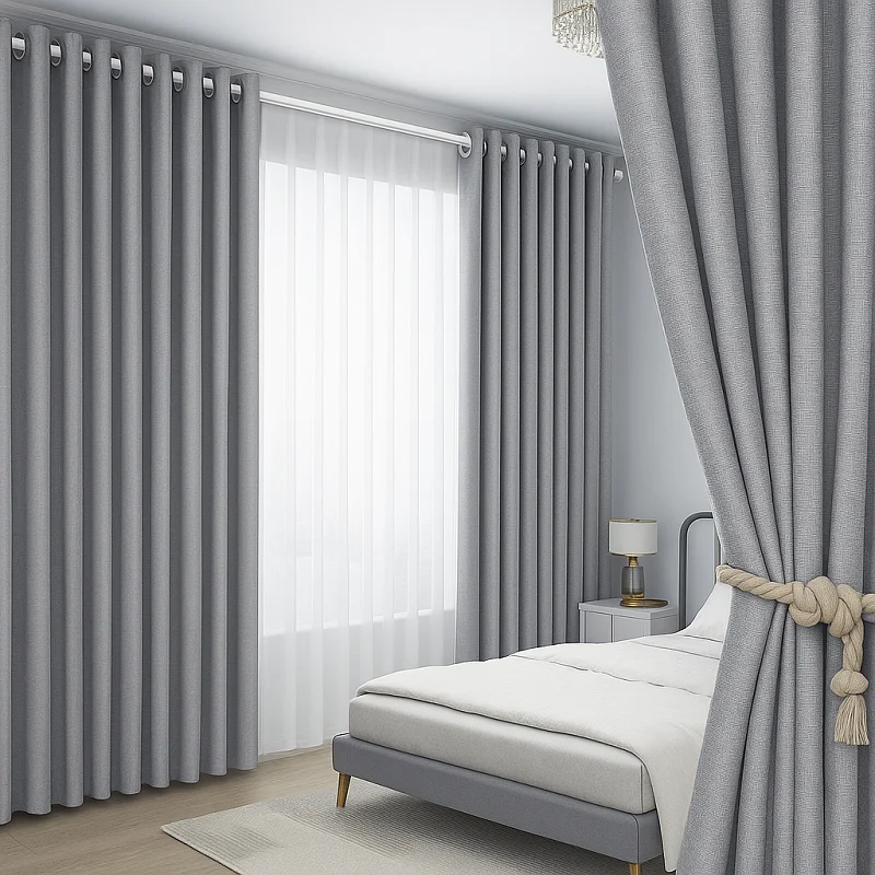Blackout Ripple Fold Curtains Blackout Ripple Fold Curtains