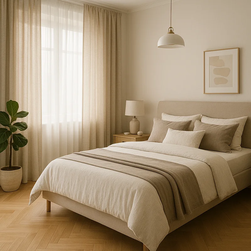 Blended Linen Curtains Blended Linen Curtains