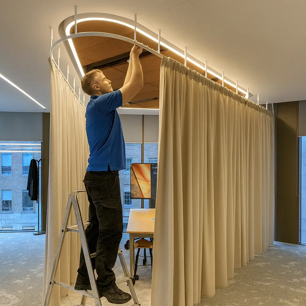 Curtain Fitting And Installations Commercial Curtain Fitting and Installation