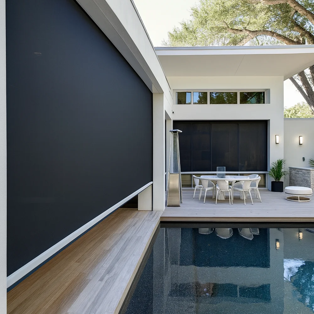 Commercial Outdoor Blinds Commercial Outdoor Blinds