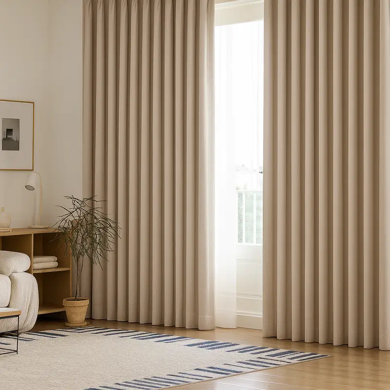 Custom Pleated Curtains