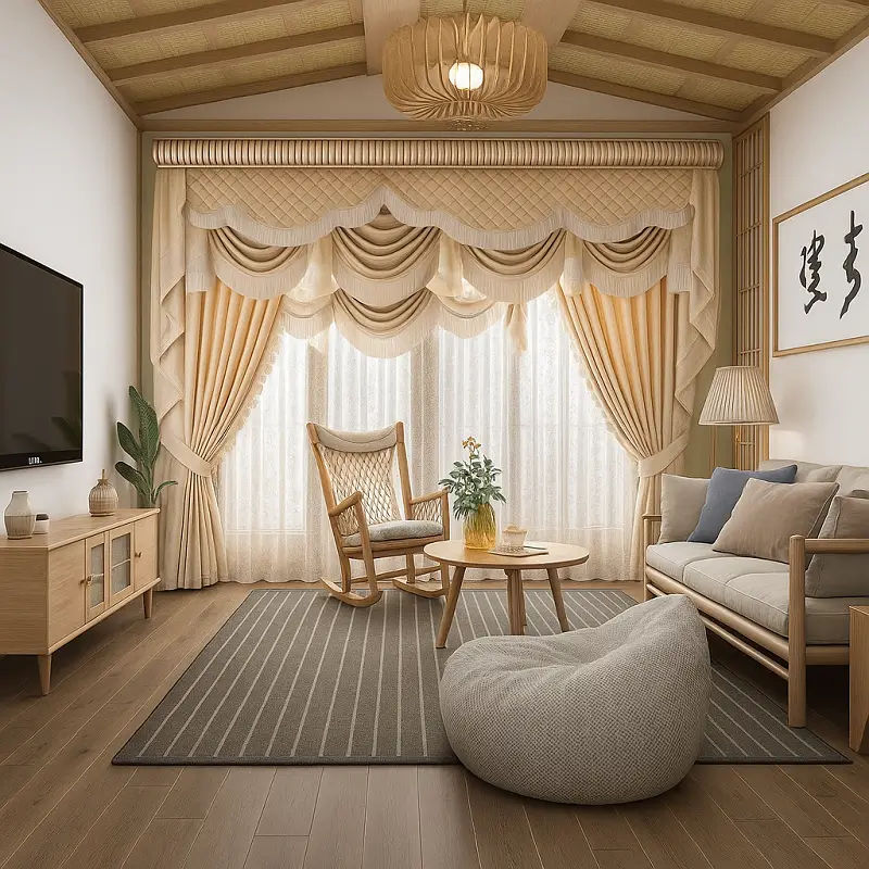 Dragon Mart Curtains Dragon Mart Chiffon Curtains