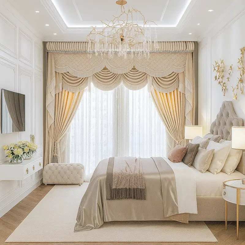 Dragon Mart Curtains Dragon Mart Cotton Curtains