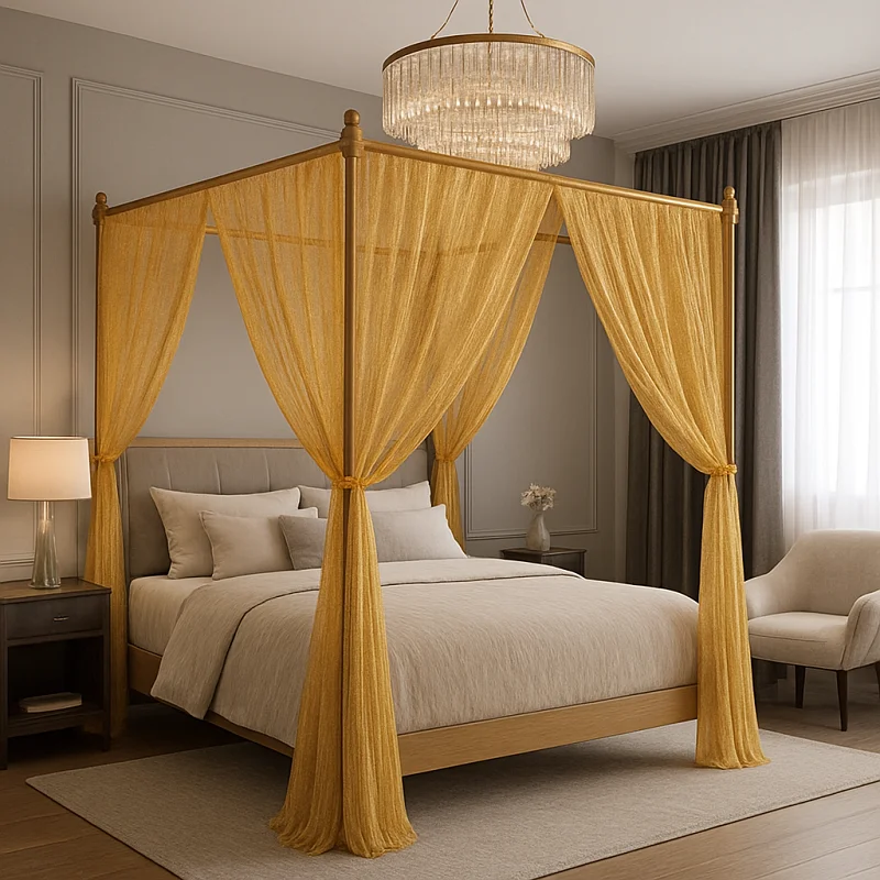 Four-Poster Bed Curtains Four-Poster Bed Curtains