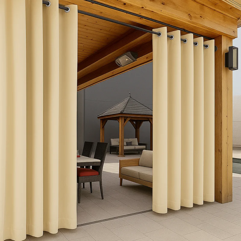 Grommet Outdoor Curtains Grommet Outdoor Curtains