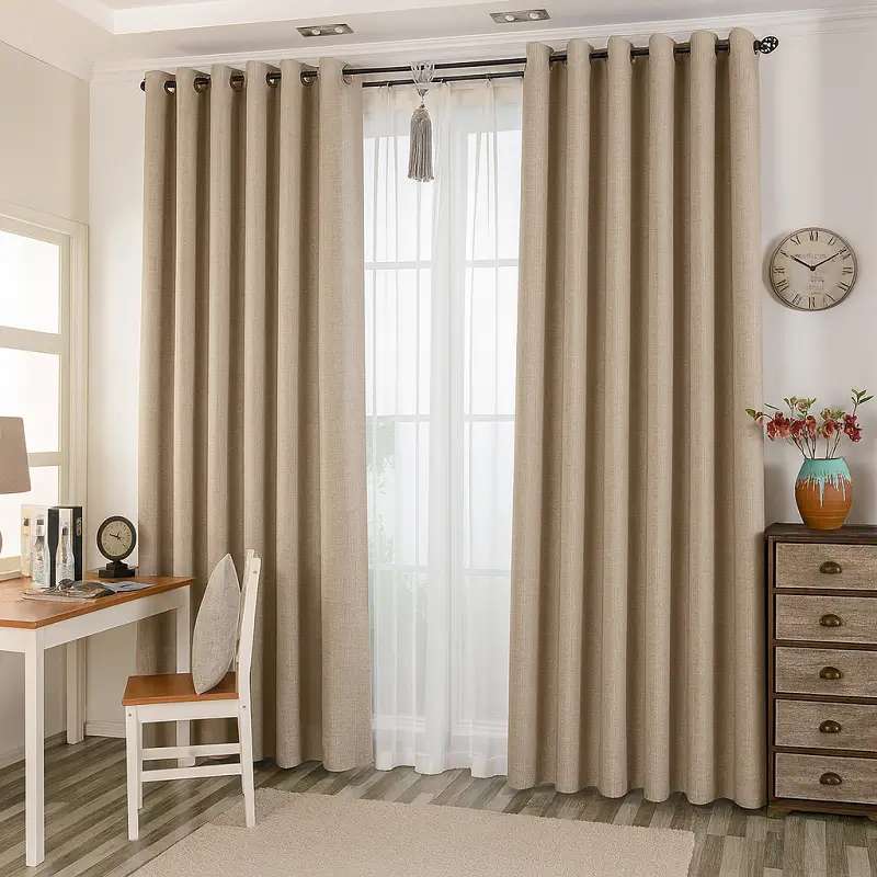 Eyelet Curtains Linen Eyelet Curtains