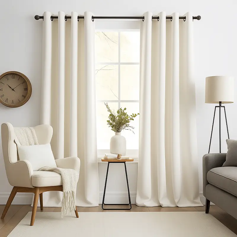Grommet Curtains Linen Grommet Curtains