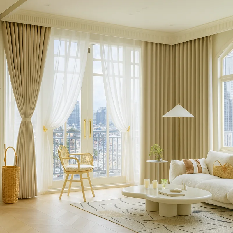 Living Room Sheer Curtains