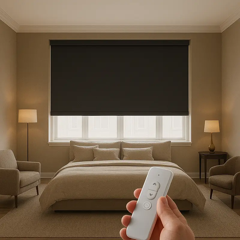 Blackout Blinds Motorized Blackout Blinds