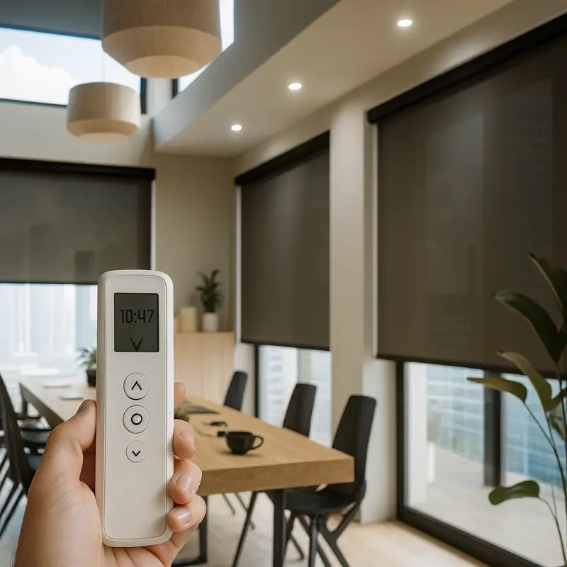 Motorized Roller Blinds