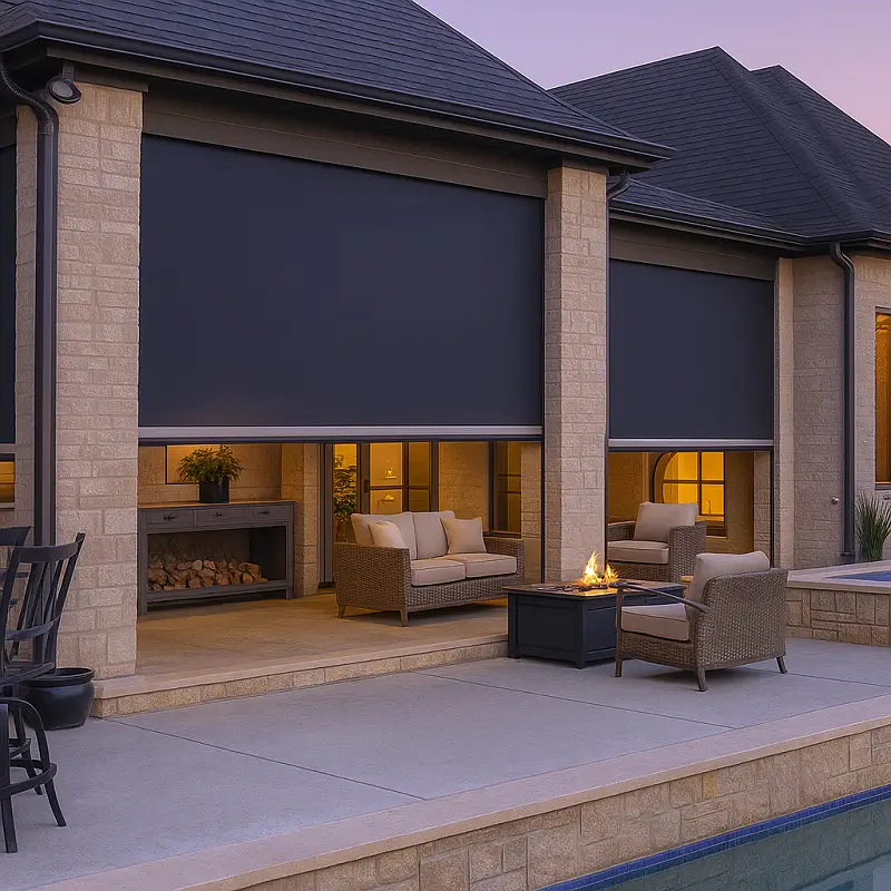 Motorized Screen Shades