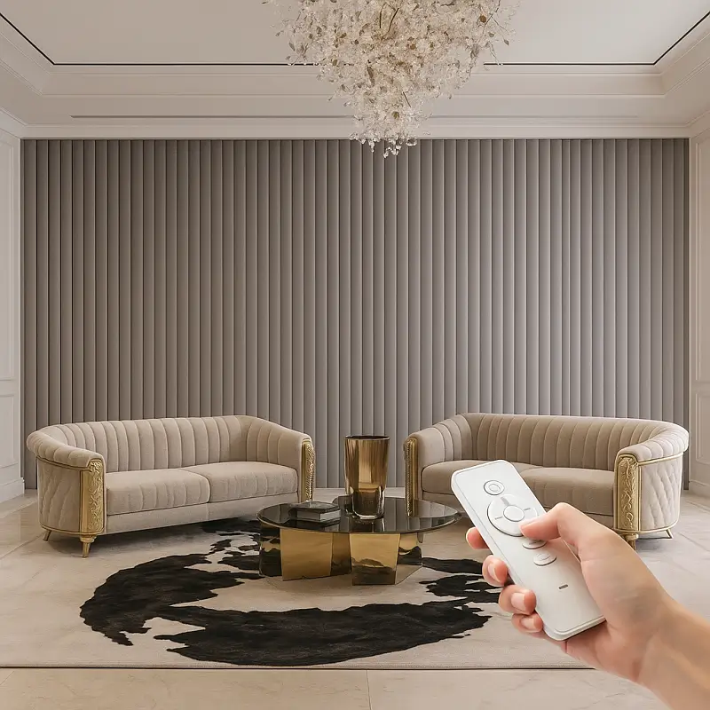 Vertical Curtains Motorized Vertical Curtains