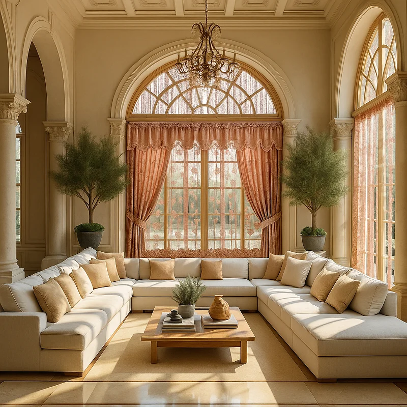 Polyester Sheer Curtains