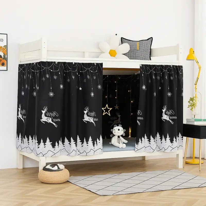 Bunk Bed Curtains Printed Bunk Bed Curtains