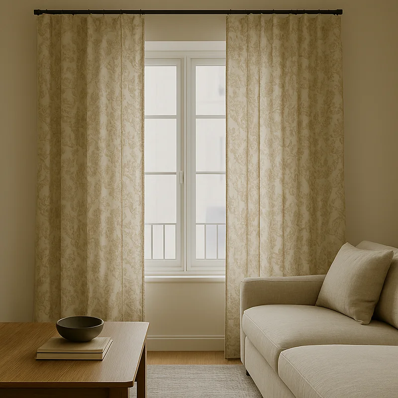 Printed Linen Curtains Printed Linen Curtains