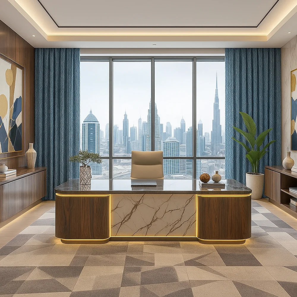 Ready-Made Curtains for office