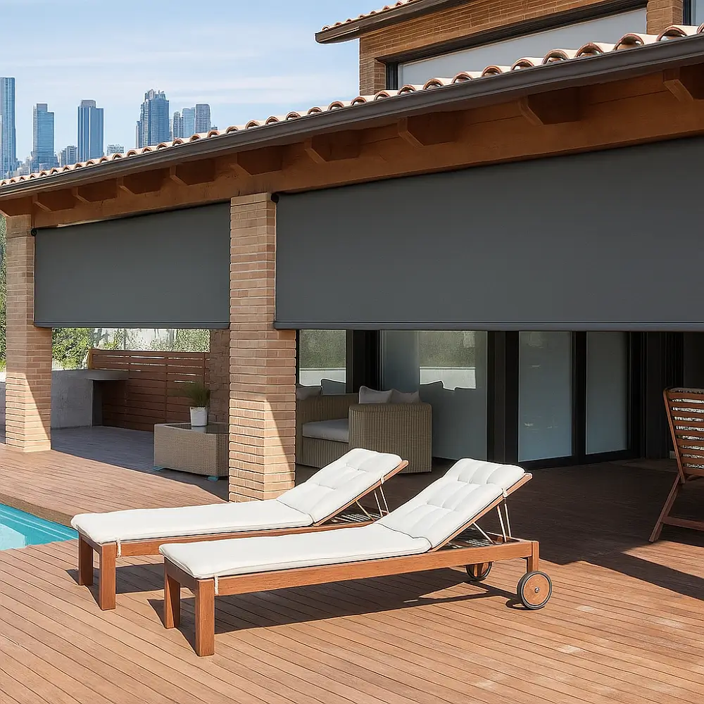 Residential Motorized Outdoor Shades