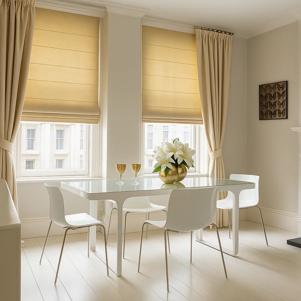 Residential Roman Curtains Residential Roman Curtains