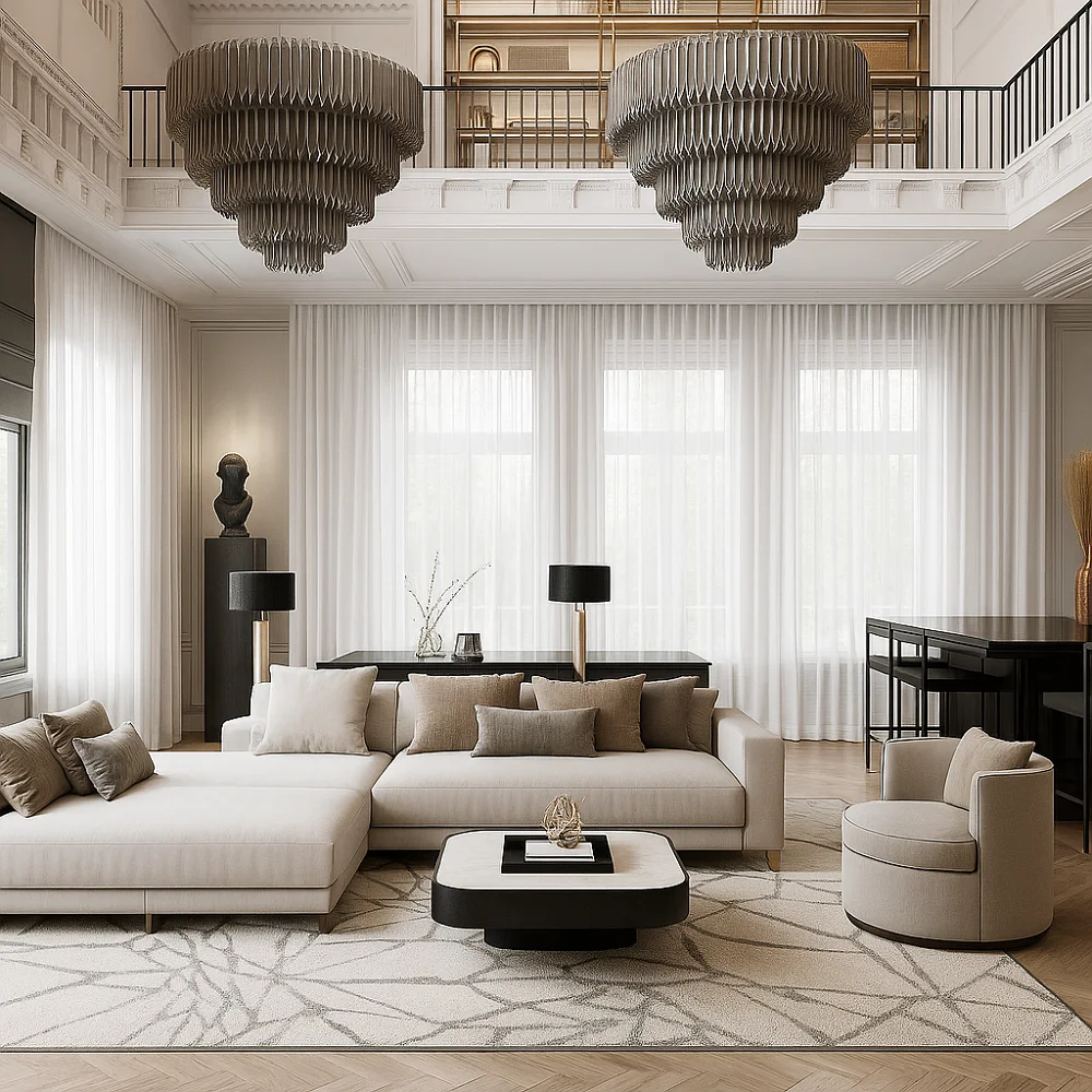 Residential Voile Curtains Residential Voile Curtains