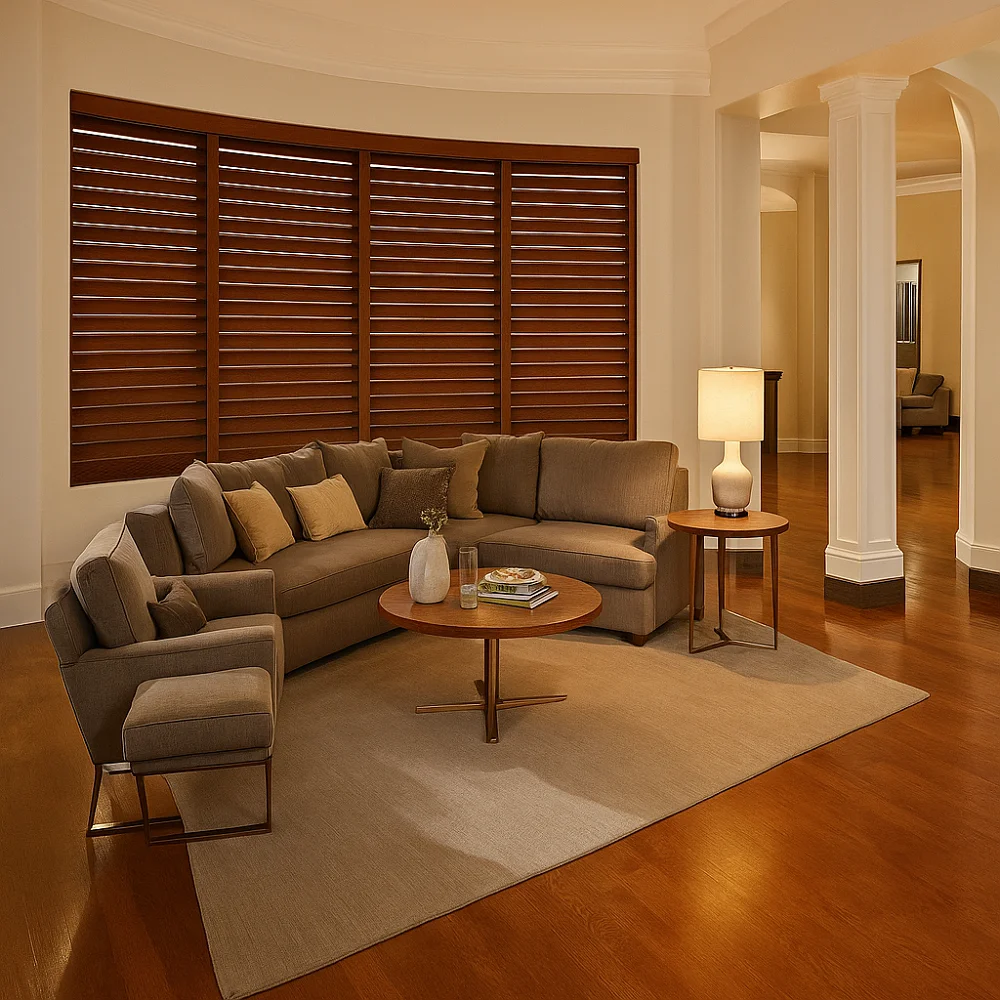 Residential Wooden Blinds Residential Wooden Blinds