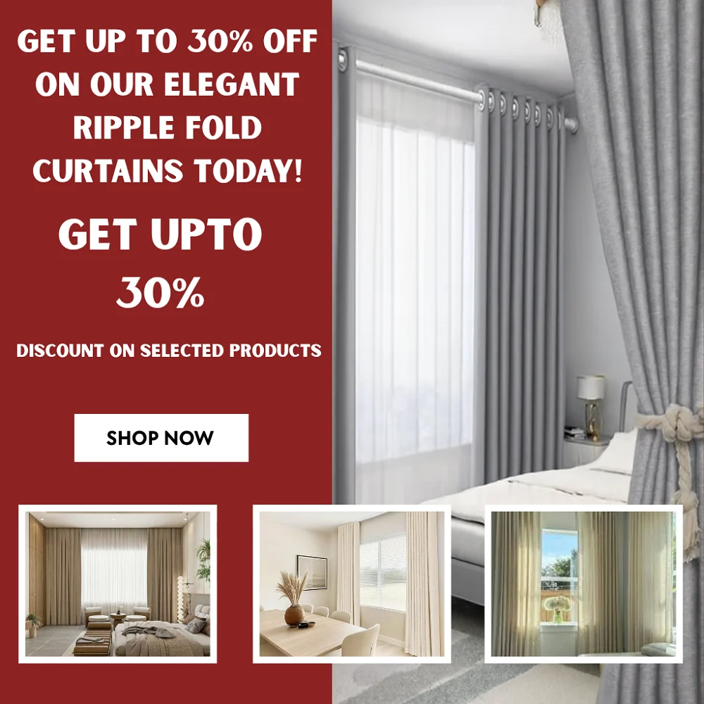 Ripple fold curtains Ripple fold curtains