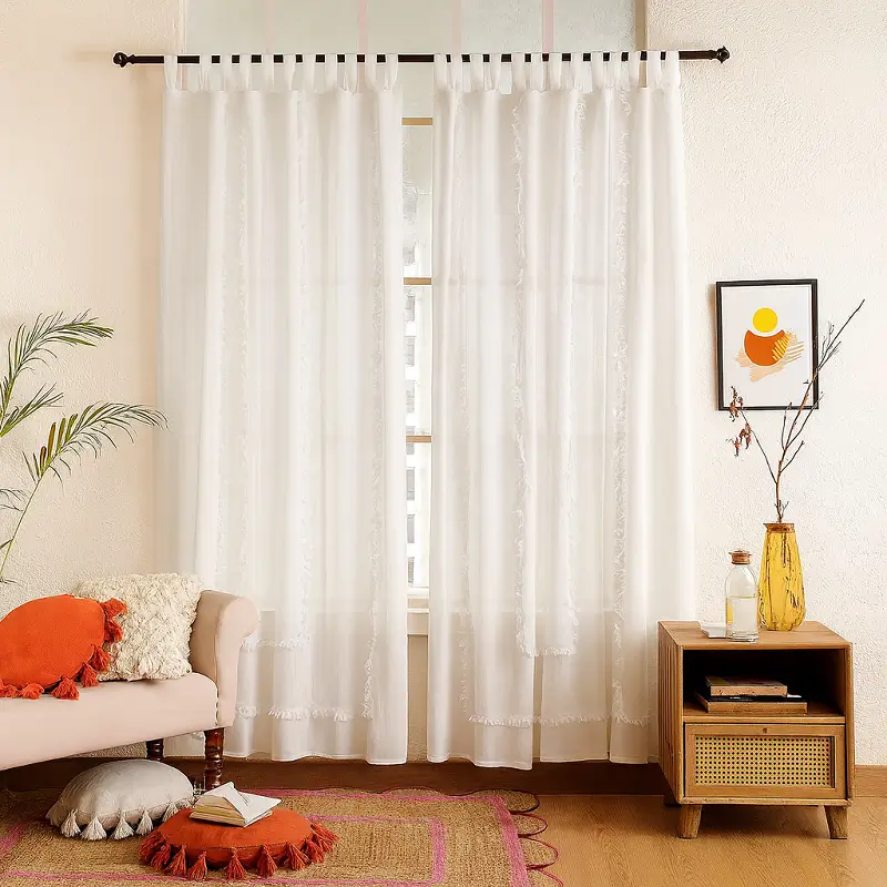 Cotton Curtains Sheer Cotton Curtains