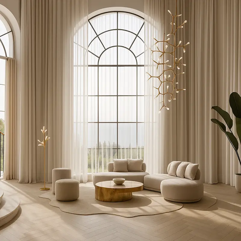 Home Curtains Sheer Curtains