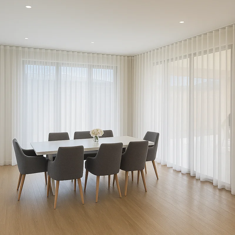 Sheer Folding Curtains