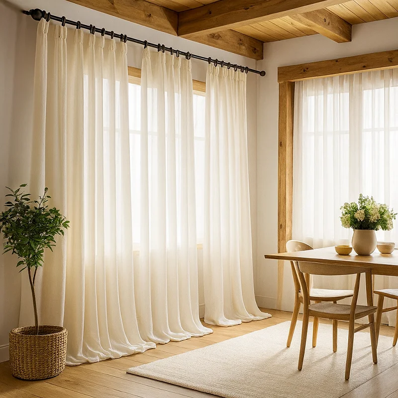 Sheer Loop Curtains Sheer Loop Curtains