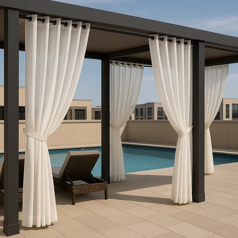 Sheer Outdoor Curtains Sheer Outdoor Curtains