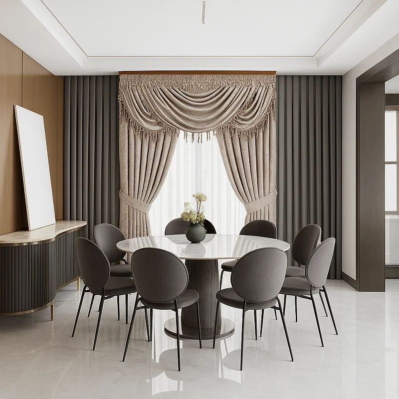 Tailored Voile Curtains Tailored Voile Curtains