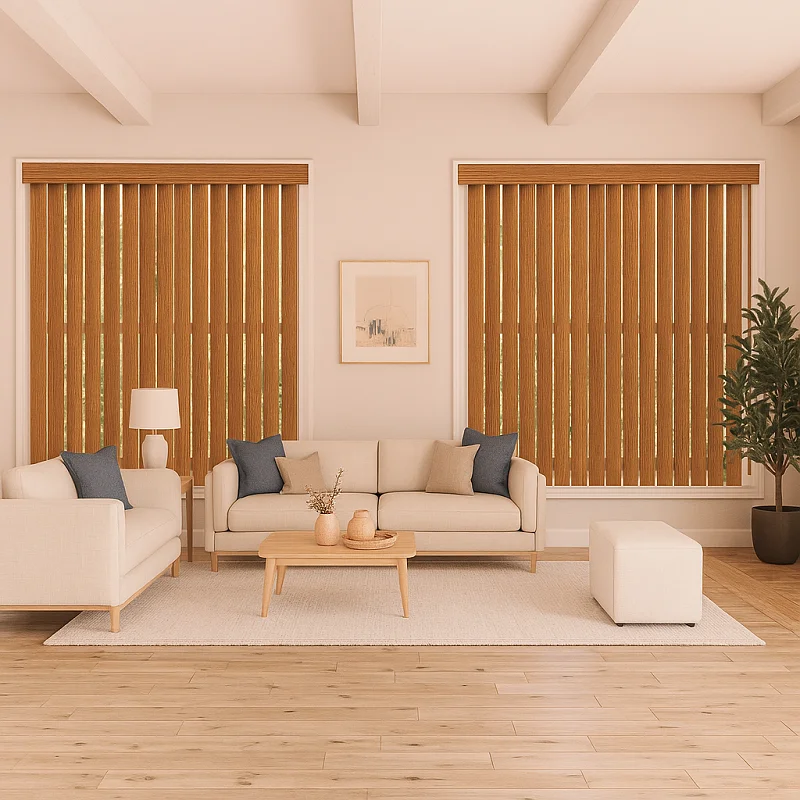 Wooden Vertical Blinds Wooden Vertical Blinds