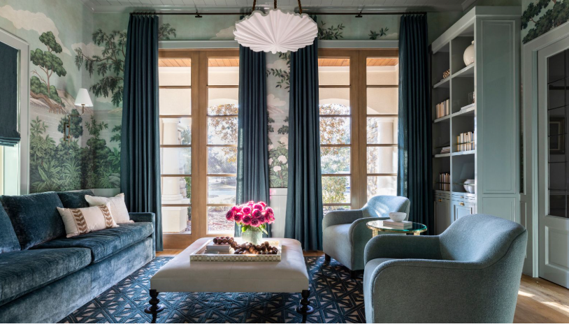 Modern Loop Curtains for Villas Modern Loop Curtains for Villas